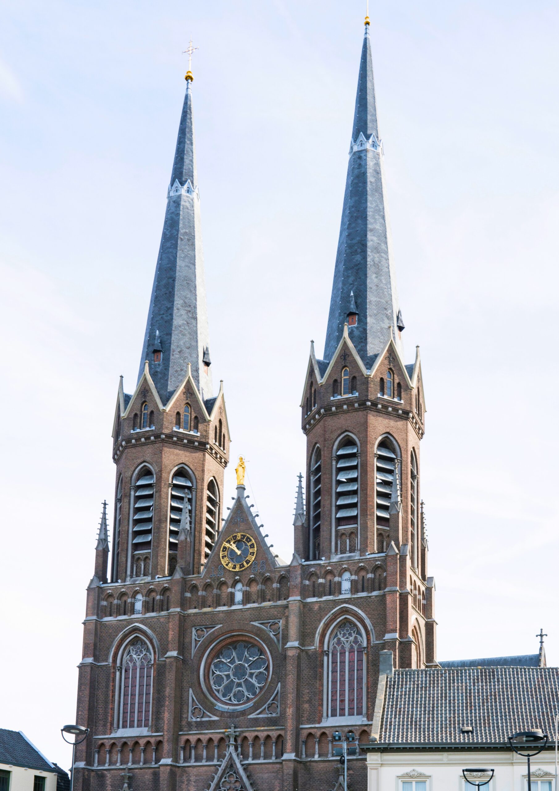 Tilburgse kerk in het centrum van Tilburg