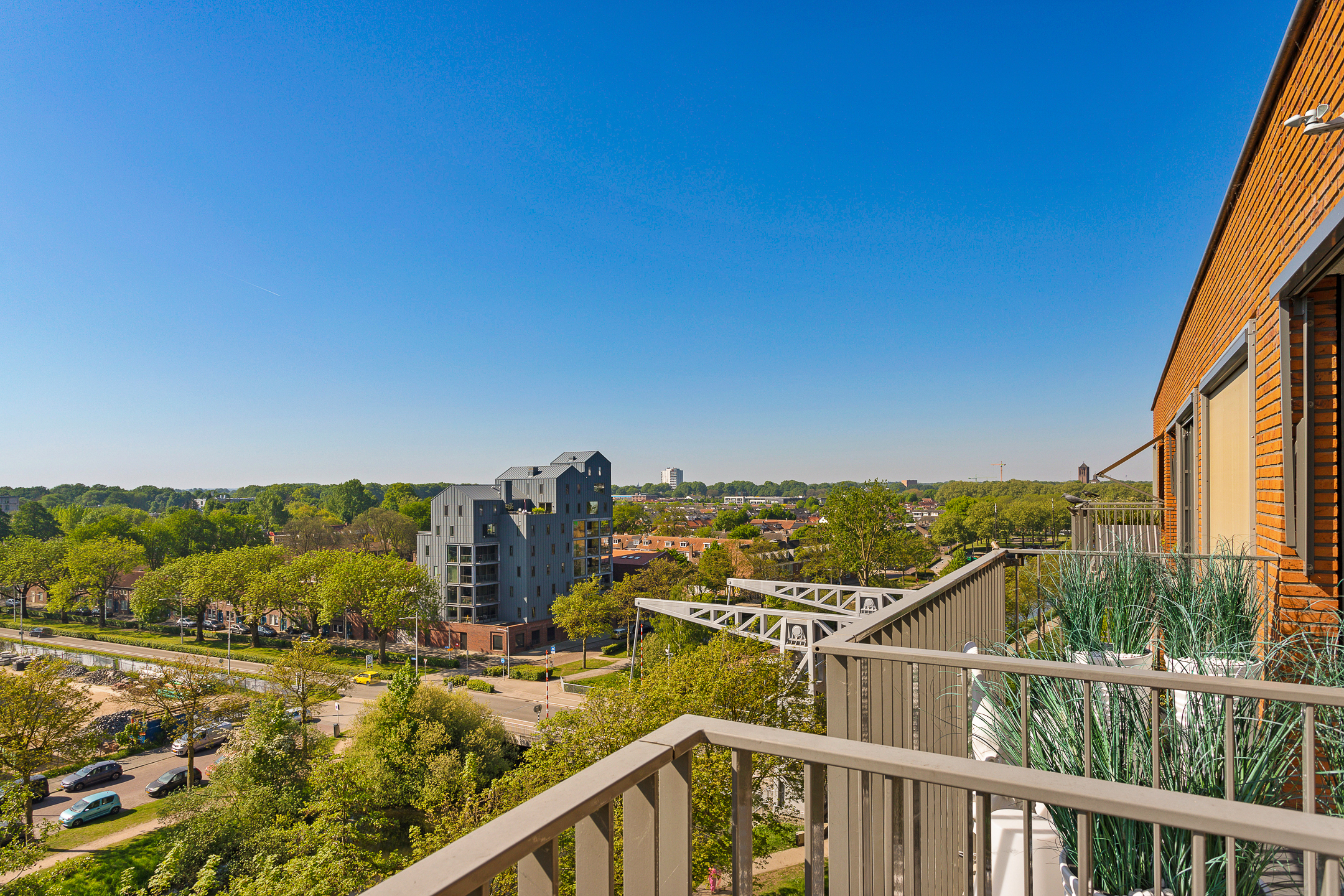 Uitzicht over Tilburg